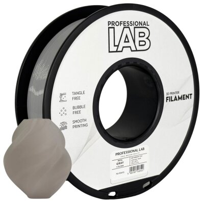 Filament Professional Lab PETG 1KG 1000g 1.75mm GRAY Szary