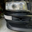 Wlot powietrza zamiast halogenu Audi 80 B4 Audi 90 55 mm (2)