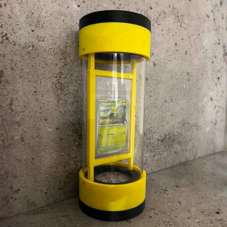 Podświetlany ekspozytor LED na karty gradingowe PSA, CGC i Beckett | RGB (4)