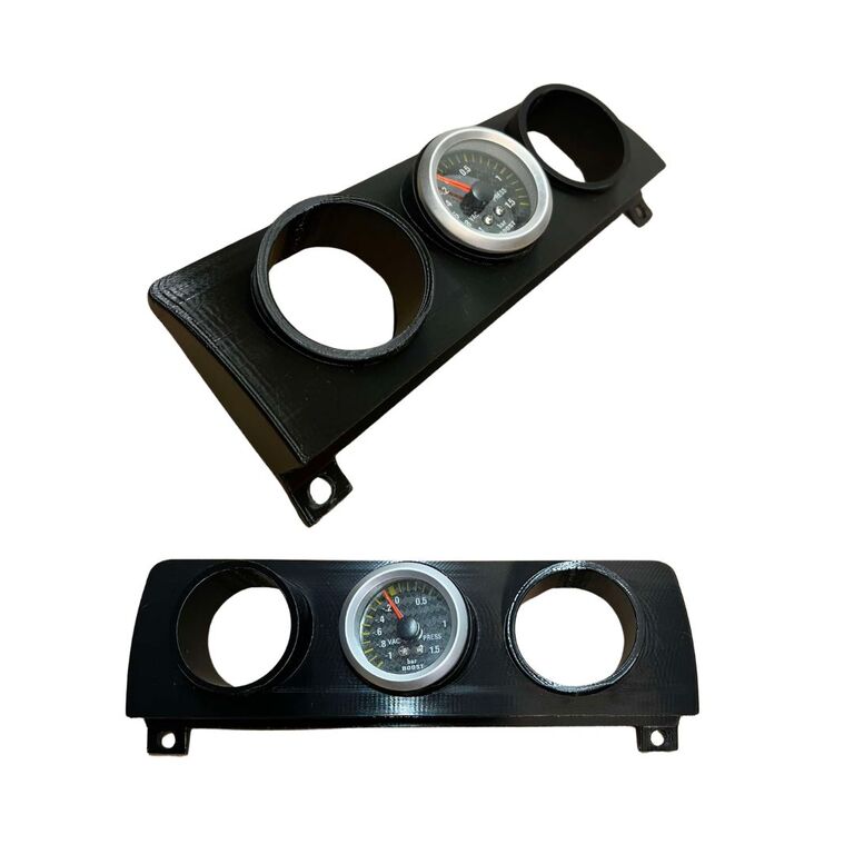 Potrójna ramka pod 3 wskaźniki 52 mm BMW E39 E46 (4)