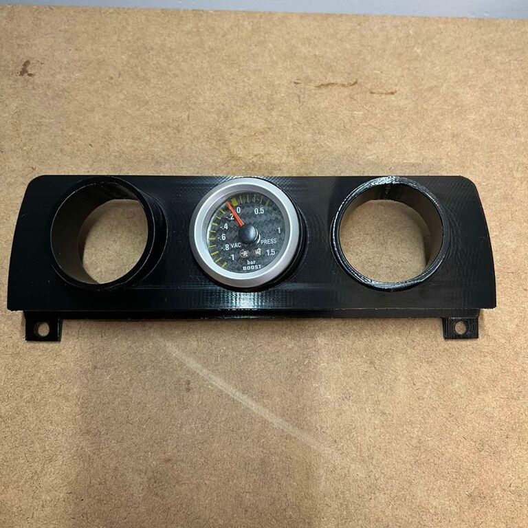 Potrójna ramka pod 3 wskaźniki 52 mm BMW E39 E46 (6)
