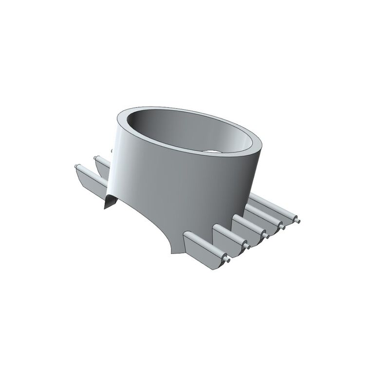 Lewa kratka nawiewu pod wskaźnik 52 mm Audi A6 C5 Turbo (3)