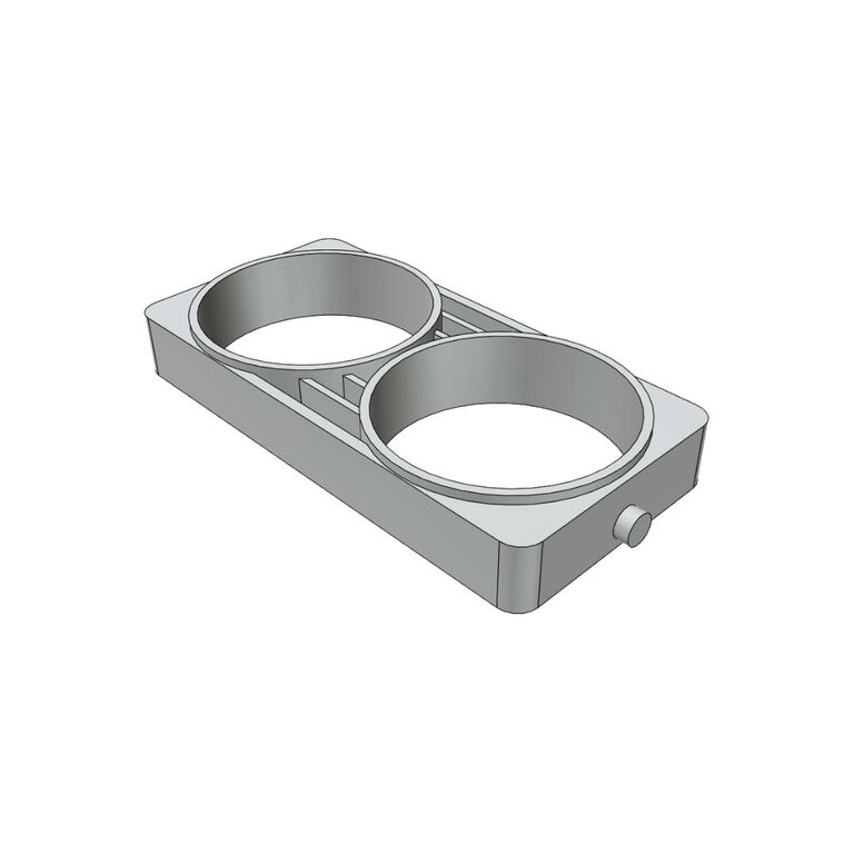 Kratka nawiewu 2 wskaźniki 52mm TURBO VW GOLF IV mk4 (2)