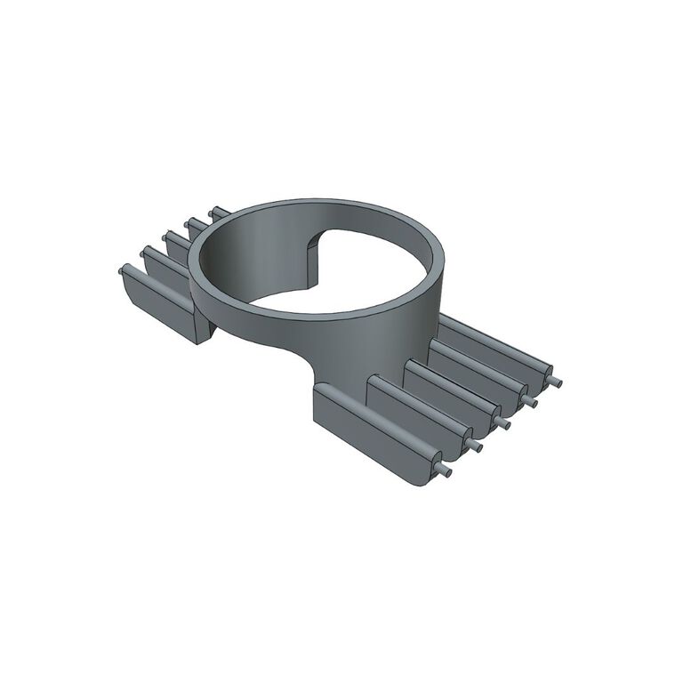 Kratka nawiewu pod wskaźnik 52 mm Audi A4 B8 Turbo (3)
