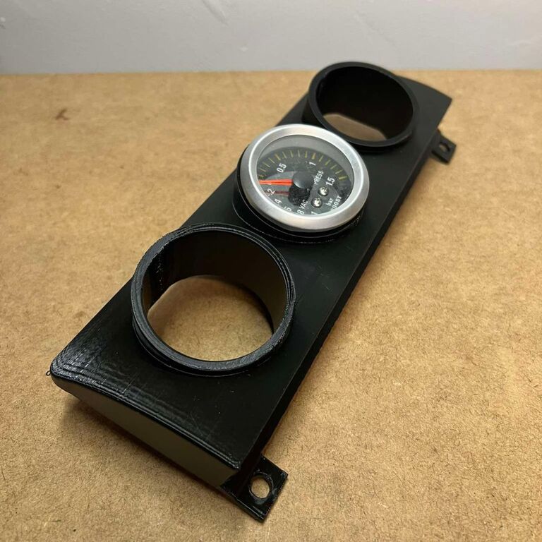 Potrójna ramka pod 3 wskaźniki 52 mm BMW E39 E46 (5)