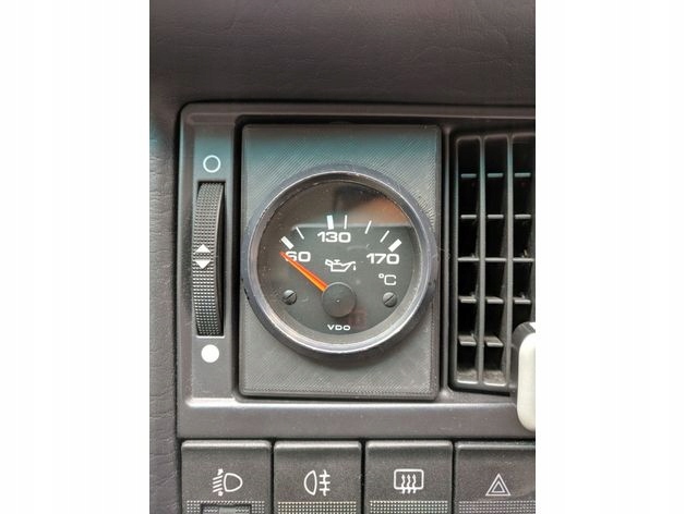Kratka nawiewu pod wskaźnik 52 mm Audi 80 B4 Turbo (4)