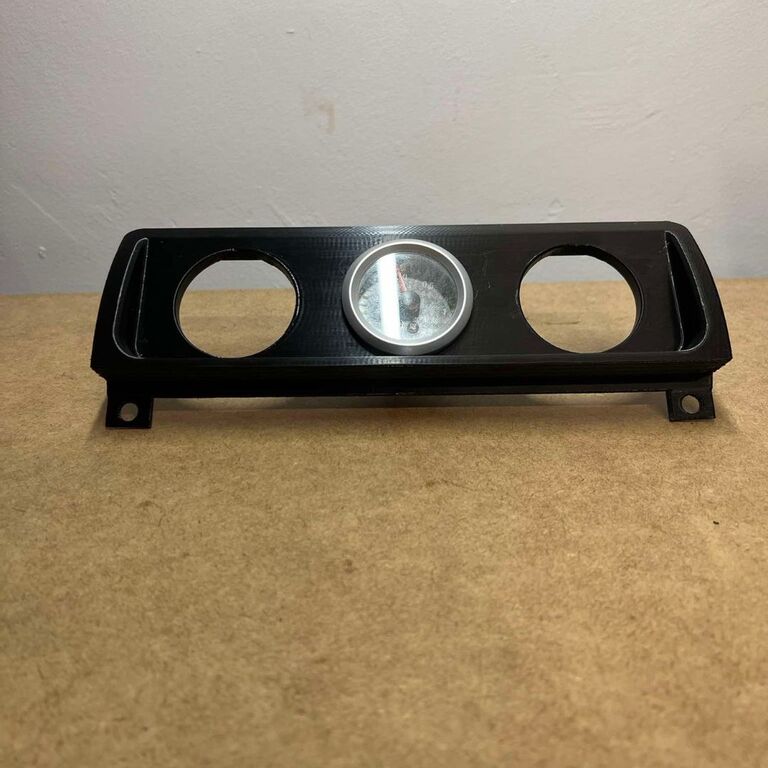 Potrójna ramka pod 3 wskaźniki 52 mm BMW E39 E46 (2)