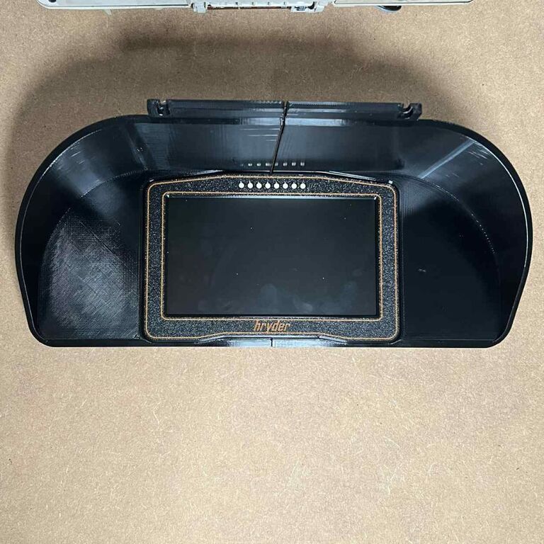 Dashboard Adapter BMW E28 pod licznik ECUMaster i Hryder Motorsport (3)