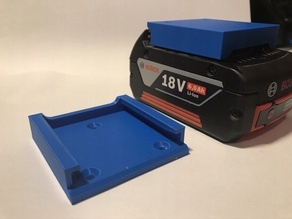 Uchwyt Ścienny na Baterię BOSCH 18V (3)